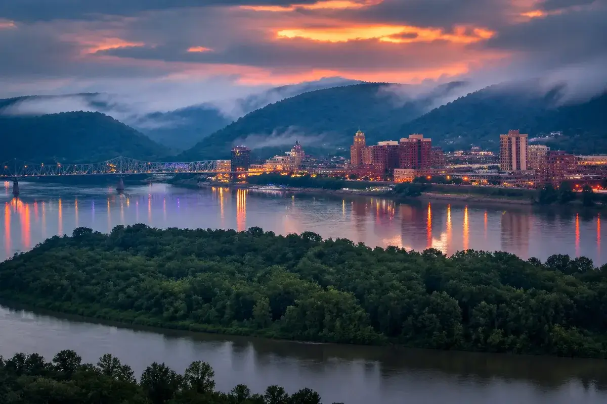 Parkersburg-02-cityscape in Parkersburg, West Virginia