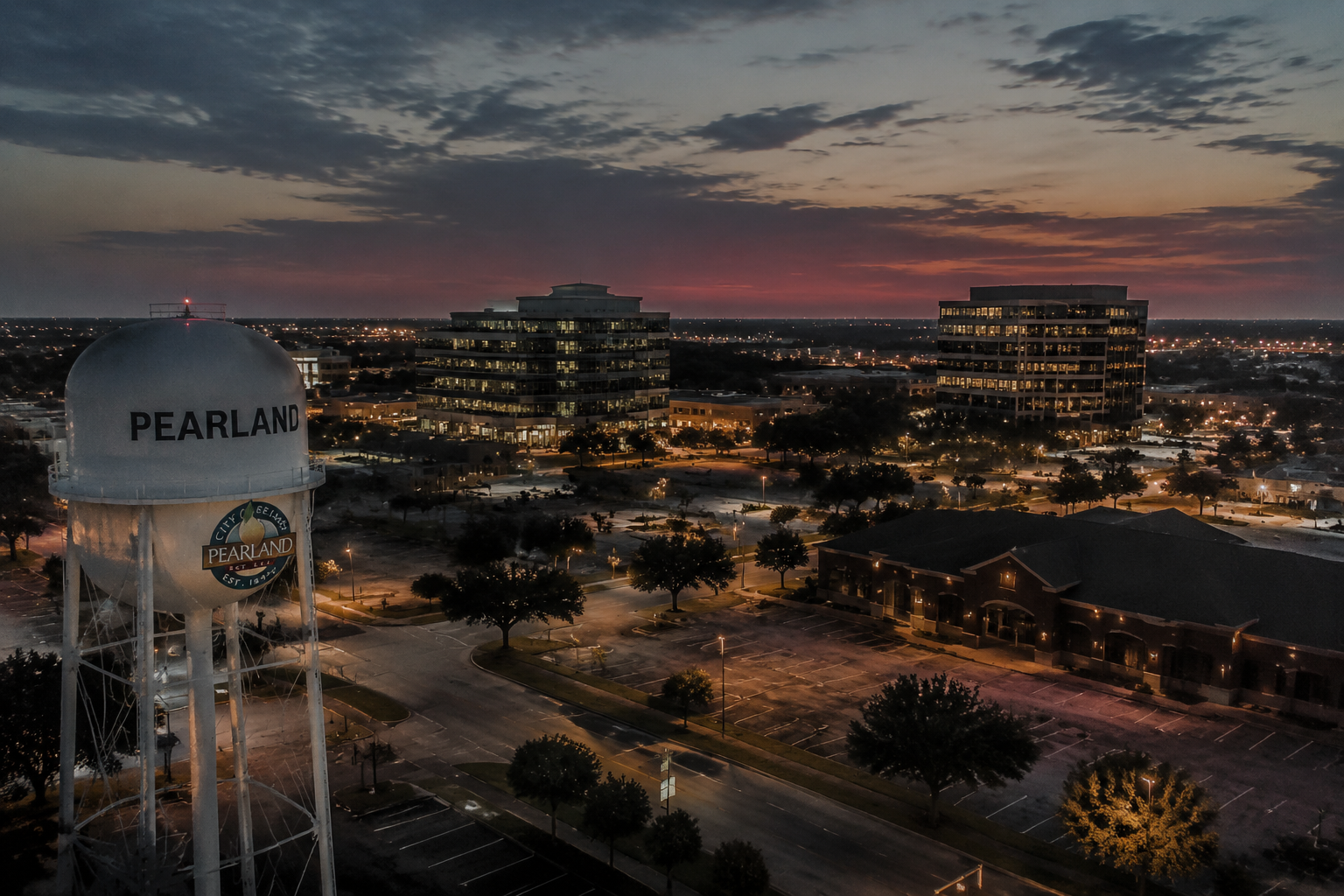 Pearland, Texas Night Scene — 3Cupid Cuckold Dating in Pearland, Texas