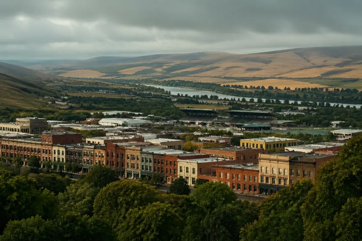 Pendleton-02-cityscape in Pendleton, Oregon