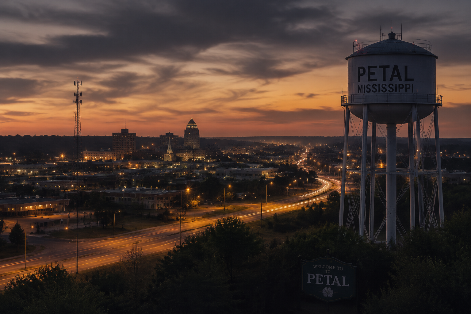 Petal, Mississippi Night Scene — 3Cupid Cuckold Dating in Petal, Mississippi