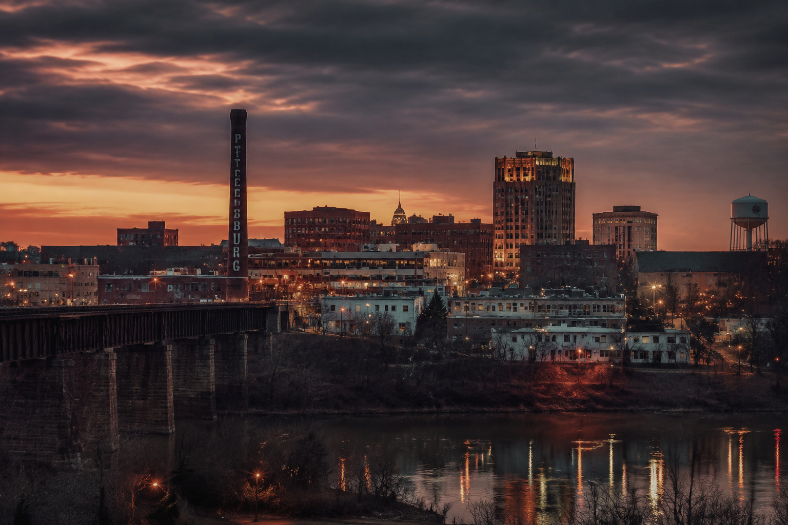 Petersburg, Virginia Night Scene — 3Cupid Cuckold Dating in Petersburg, Virginia