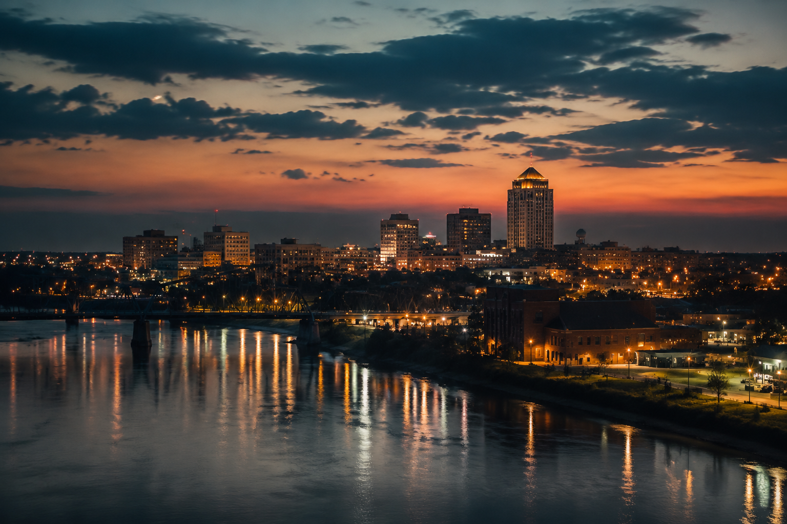 Phenix City, Alabama Night Scene — 3Cupid Cuckold Dating in Phenix City, Alabama
