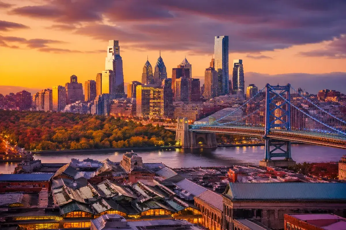 Philadelphia-02-cityscape in Philadelphia, Pennsylvania