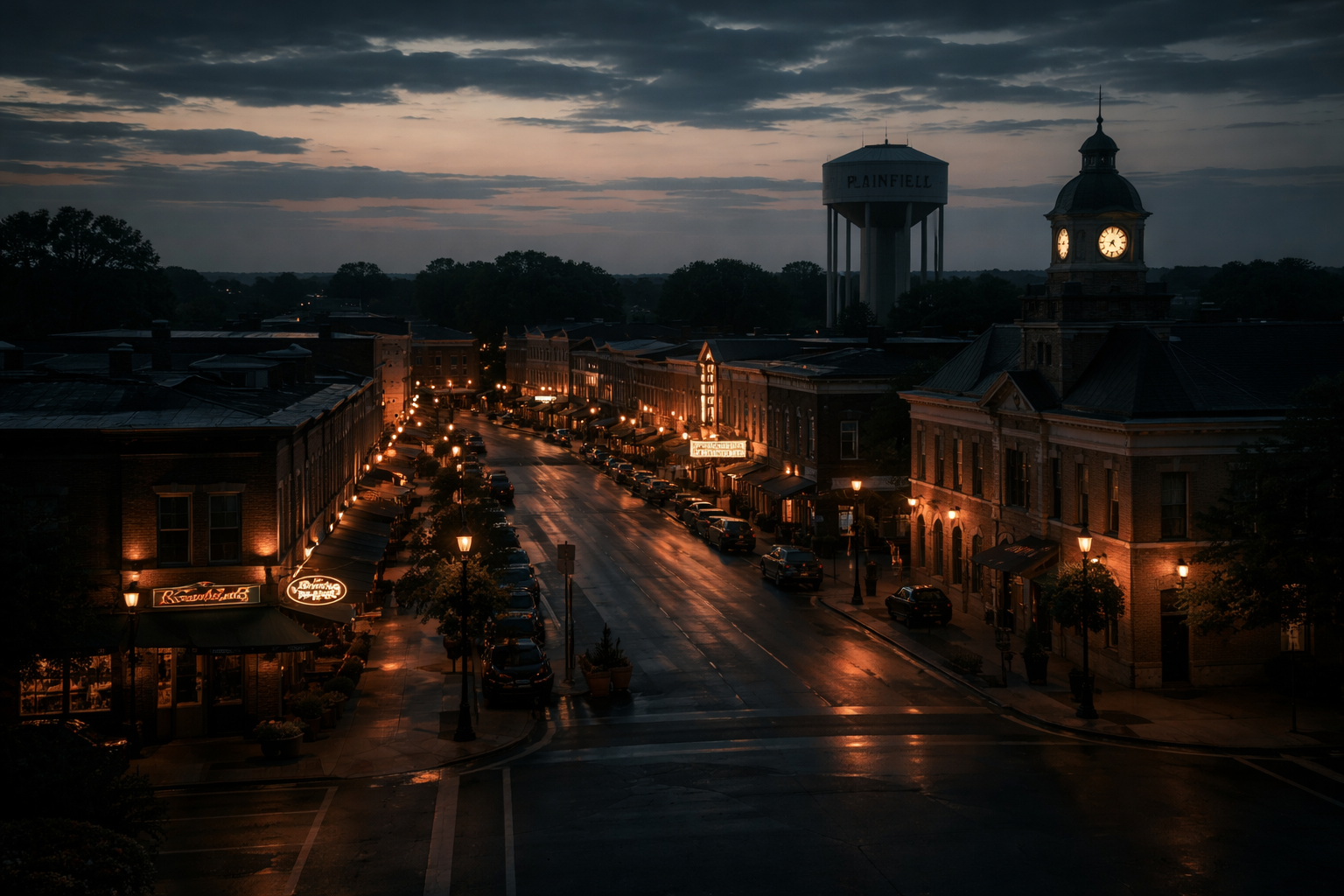 Plainfield, Indiana Night Scene — 3Cupid Cuckold Dating in Plainfield, Indiana