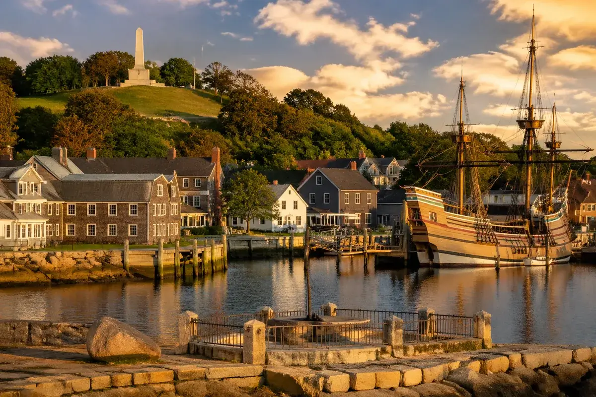 Plymouth-02-cityscape in Plymouth, Massachusetts