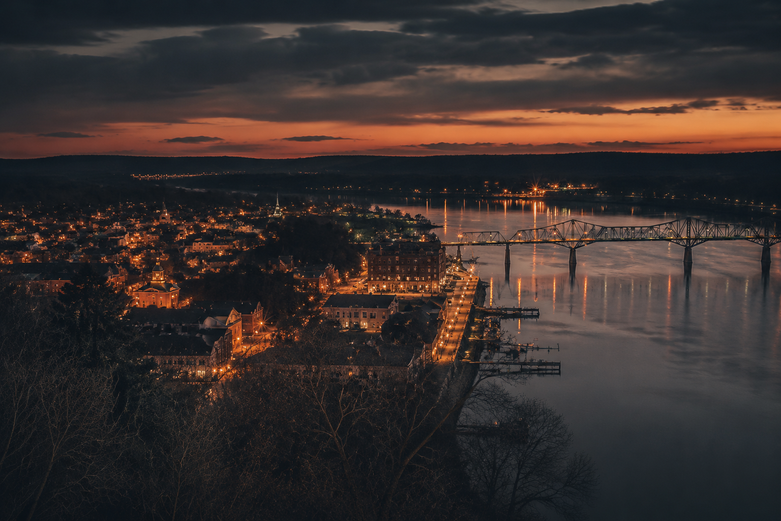 Point Pleasant, West Virginia Night Scene — 3Cupid Cuckold Dating in Point Pleasant, West Virginia