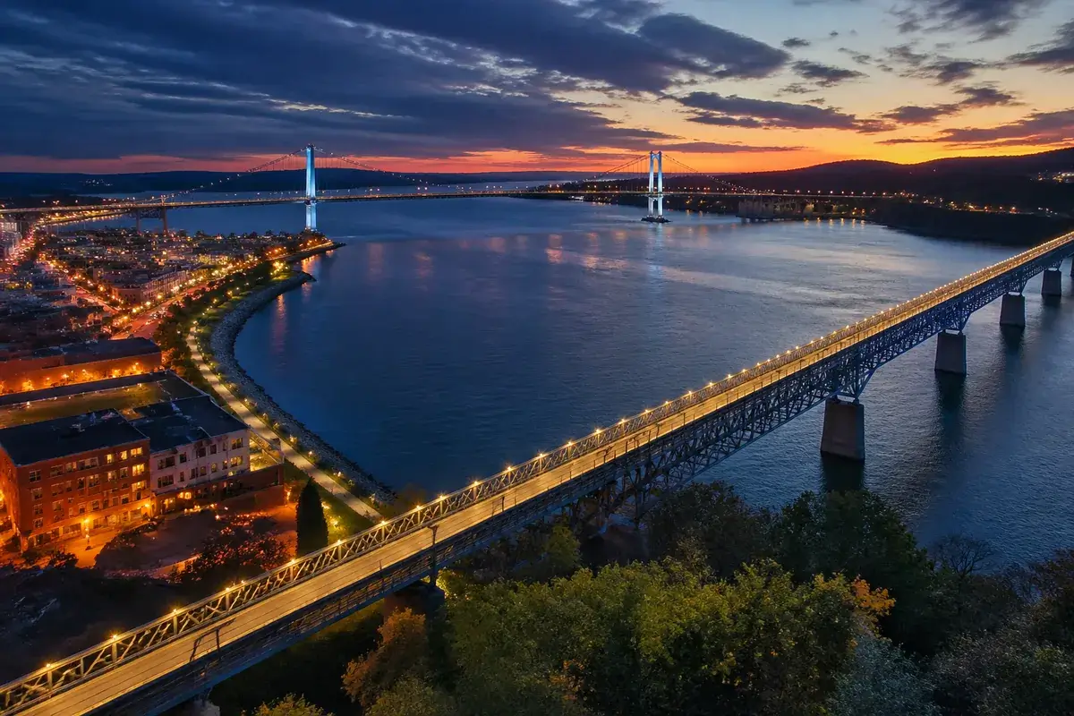 Poughkeepsie-02-cityscape in Poughkeepsie, New York