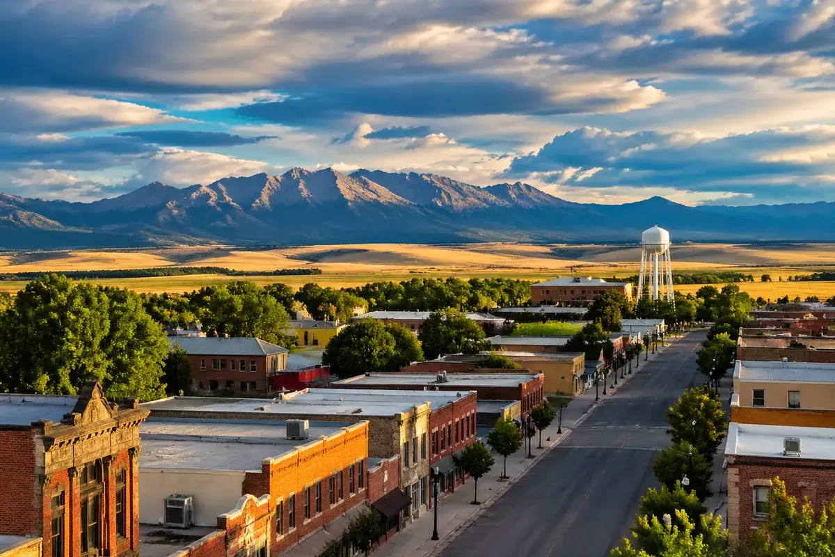 Powell-02-cityscape in Powell, Wyoming