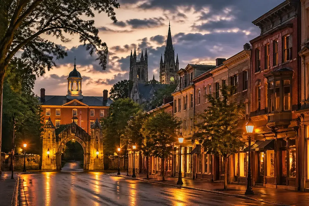 Princeton-02-cityscape in Princeton, New Jersey
