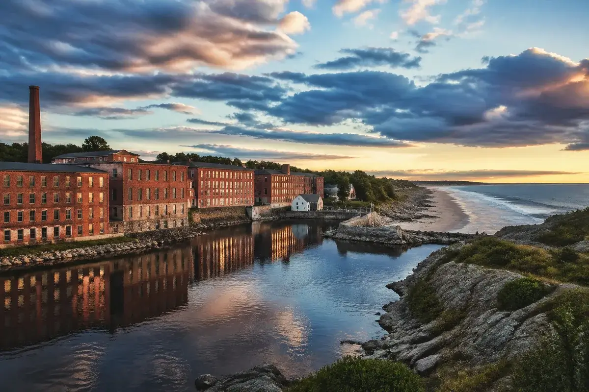 Saco-02-cityscape in Saco, Maine
