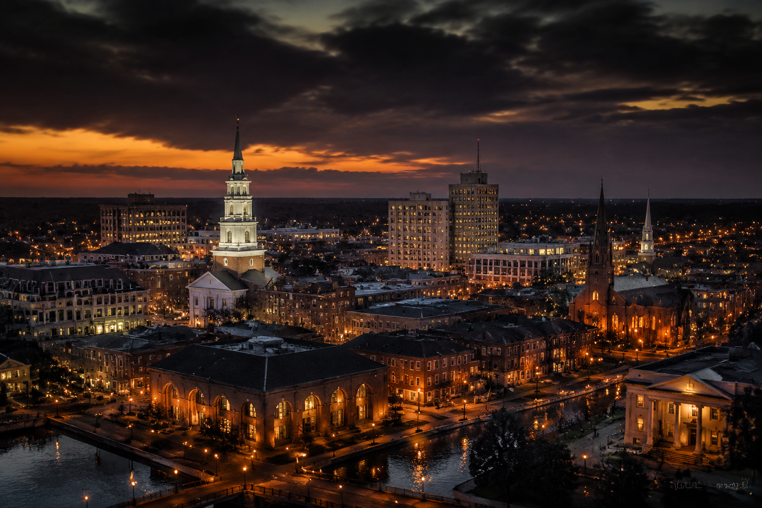 Salisbury, North Carolina Night Scene — 3Cupid Cuckold Dating in Salisbury, North Carolina