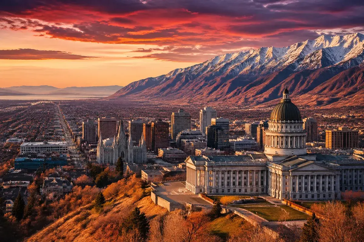 Salt-lake-city-02-cityscape in Salt Lake City, Utah