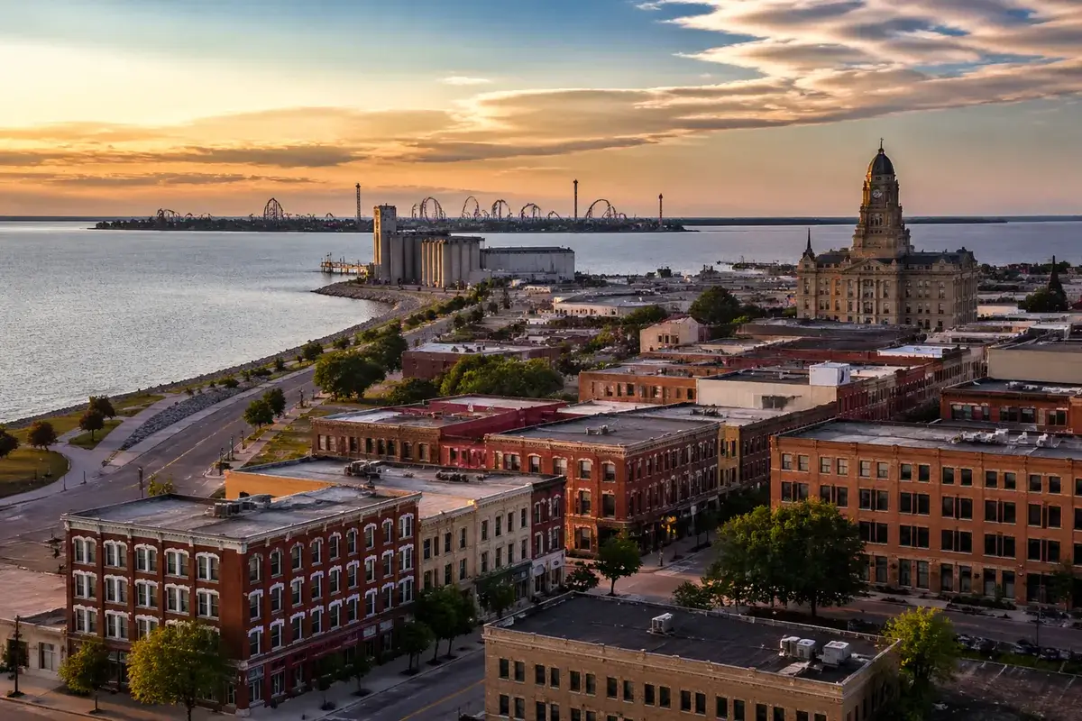 Sandusky-02-cityscape in Sandusky, Ohio