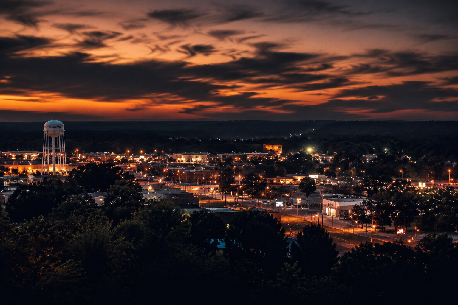 Saraland, Alabama Night Scene — 3Cupid Cuckold Dating in Saraland, Alabama