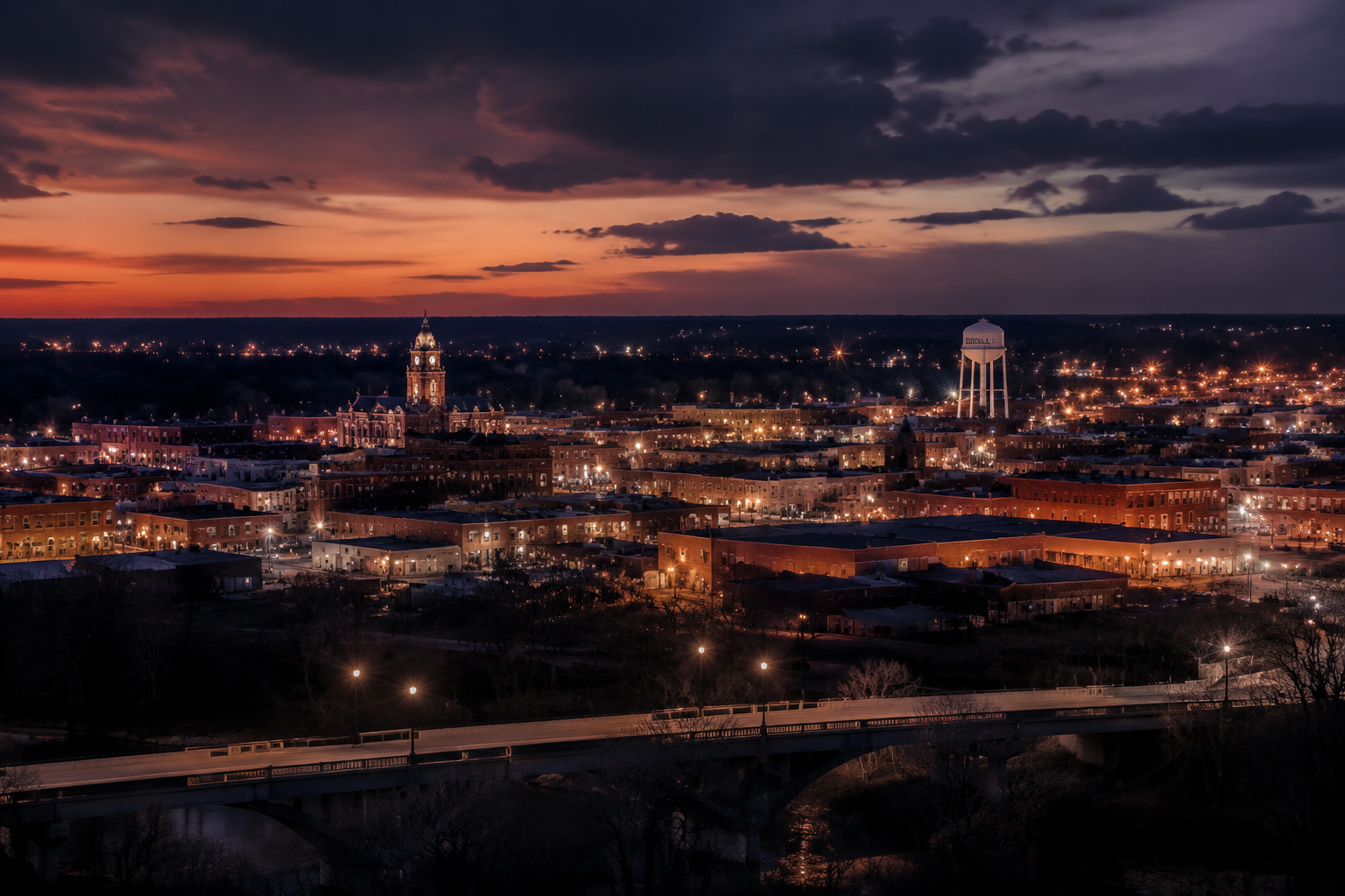 Sedalia, Missouri Night Scene — 3Cupid Cuckold Dating in Sedalia, Missouri