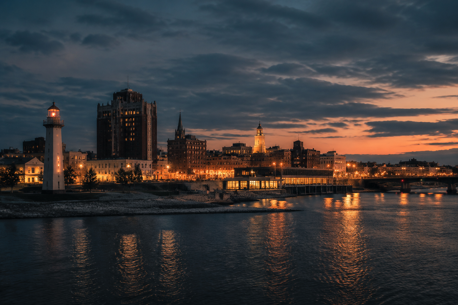 Sheboygan, Wisconsin Night Scene — 3Cupid Cuckold Dating in Sheboygan, Wisconsin