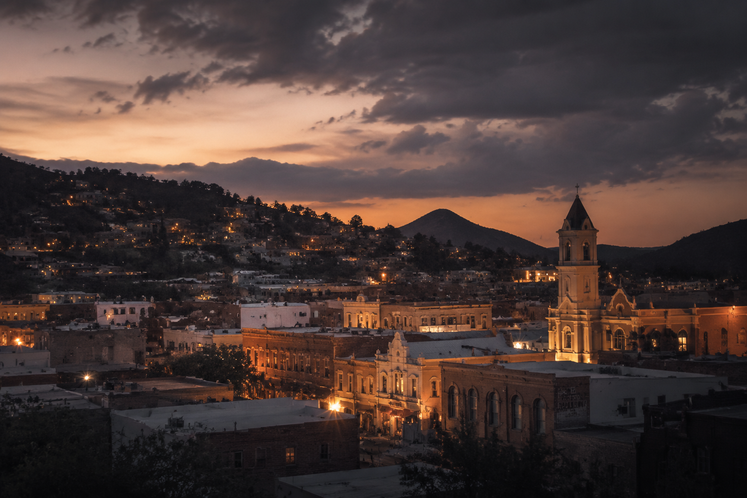 Silver City, New Mexico Night Scene — 3Cupid Cuckold Dating in Silver City, New Mexico