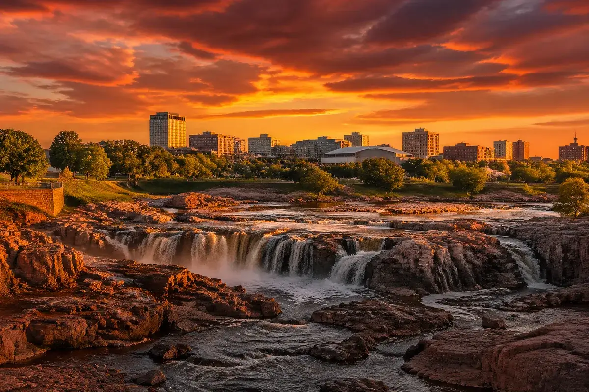 Sioux-falls-02-cityscape in Sioux Falls, South Dakota