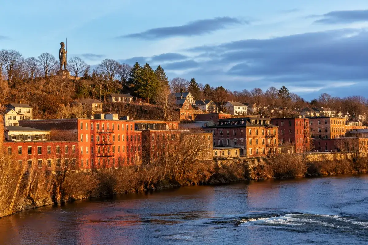 Skowhegan-02-cityscape in Skowhegan, Maine