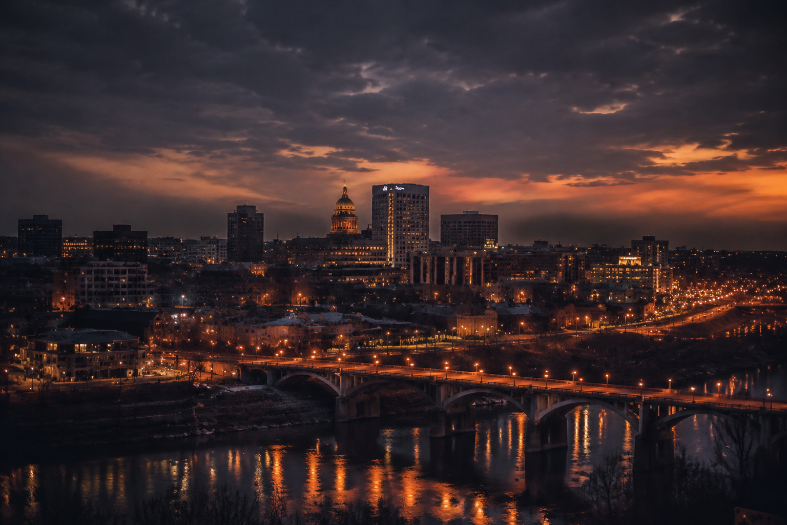 Springfield, Tennessee Night Scene — 3Cupid Cuckold Dating in Springfield, Tennessee