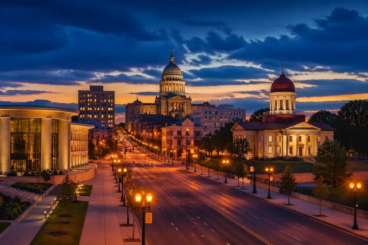 Springfield-02-cityscape in Springfield, Illinois