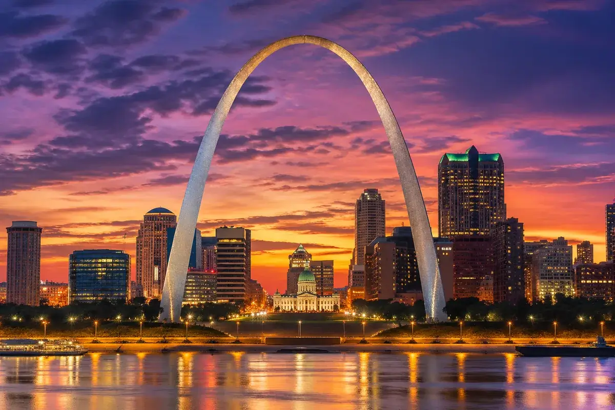 St-louis-02-cityscape in St Louis, Missouri
