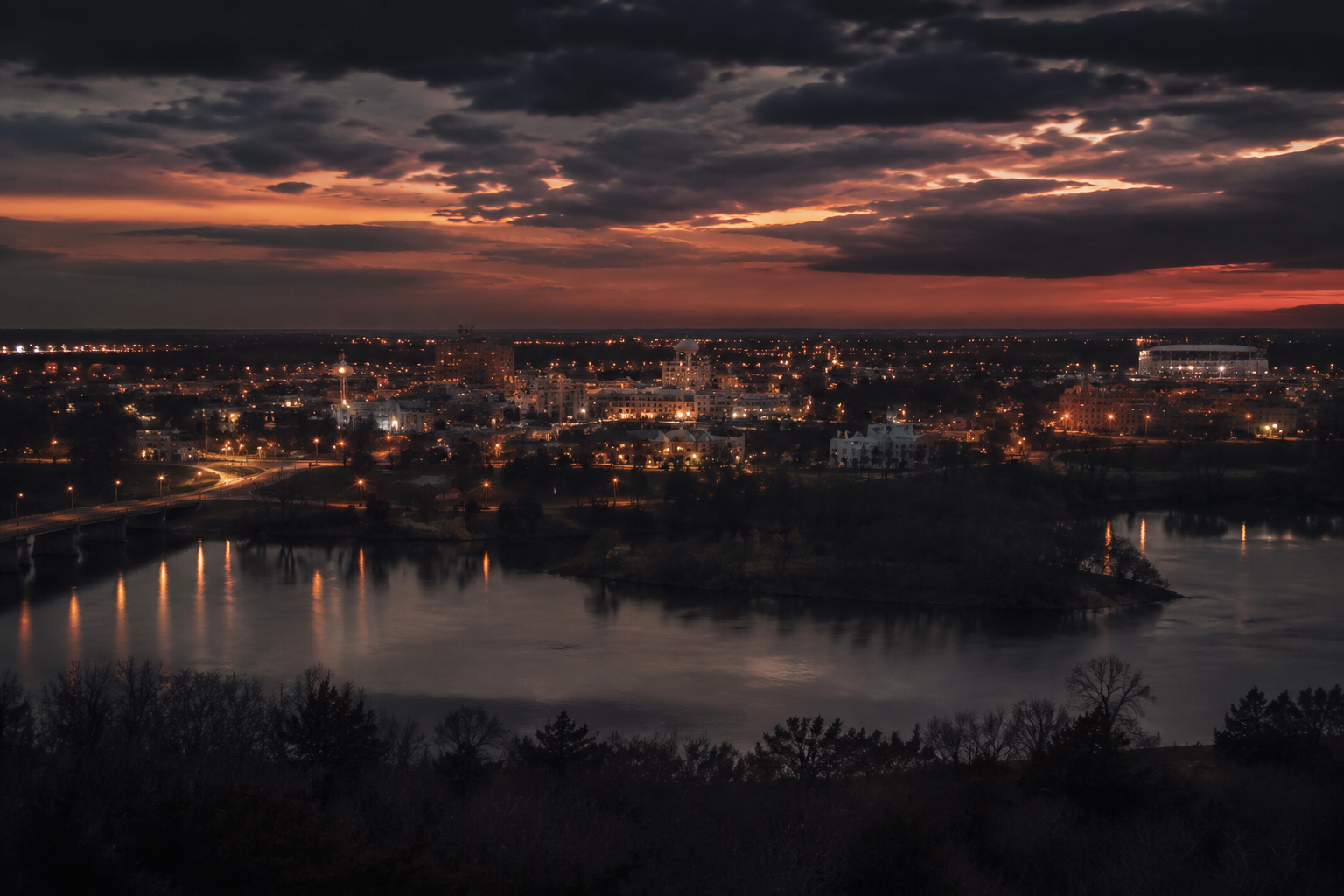 Stillwater, Oklahoma Night Scene — 3Cupid Cuckold Dating in Stillwater, Oklahoma