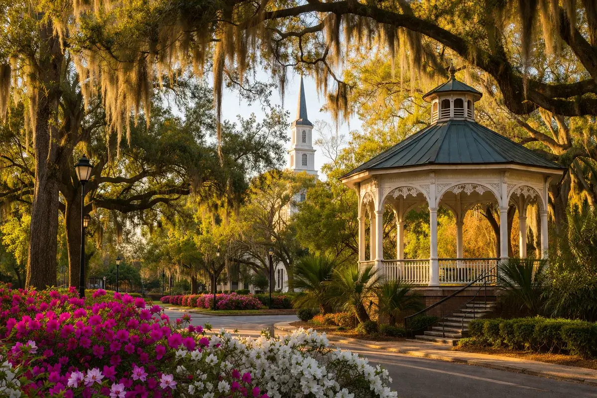 Summerville-02-cityscape in Summerville, South Carolina