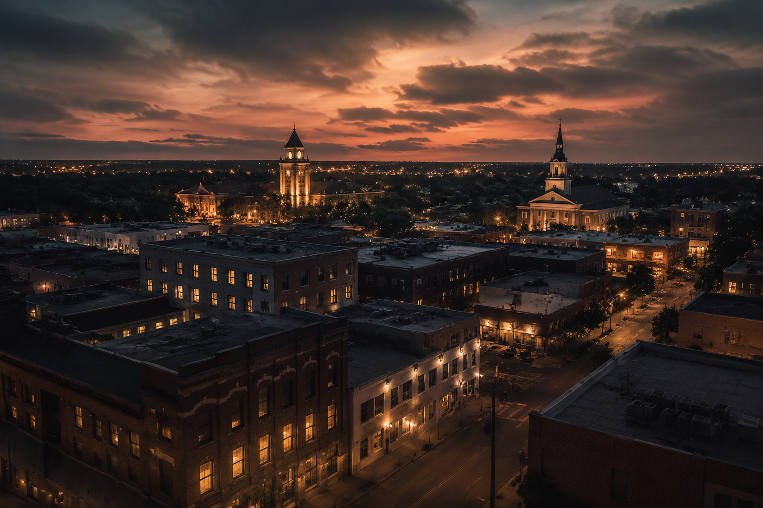 Sumter, South Carolina Night Scene — 3Cupid Cuckold Dating in Sumter, South Carolina