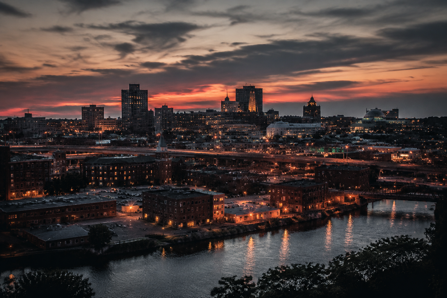 Syracuse, New York Night Scene — 3Cupid Cuckold Dating in Syracuse, New York