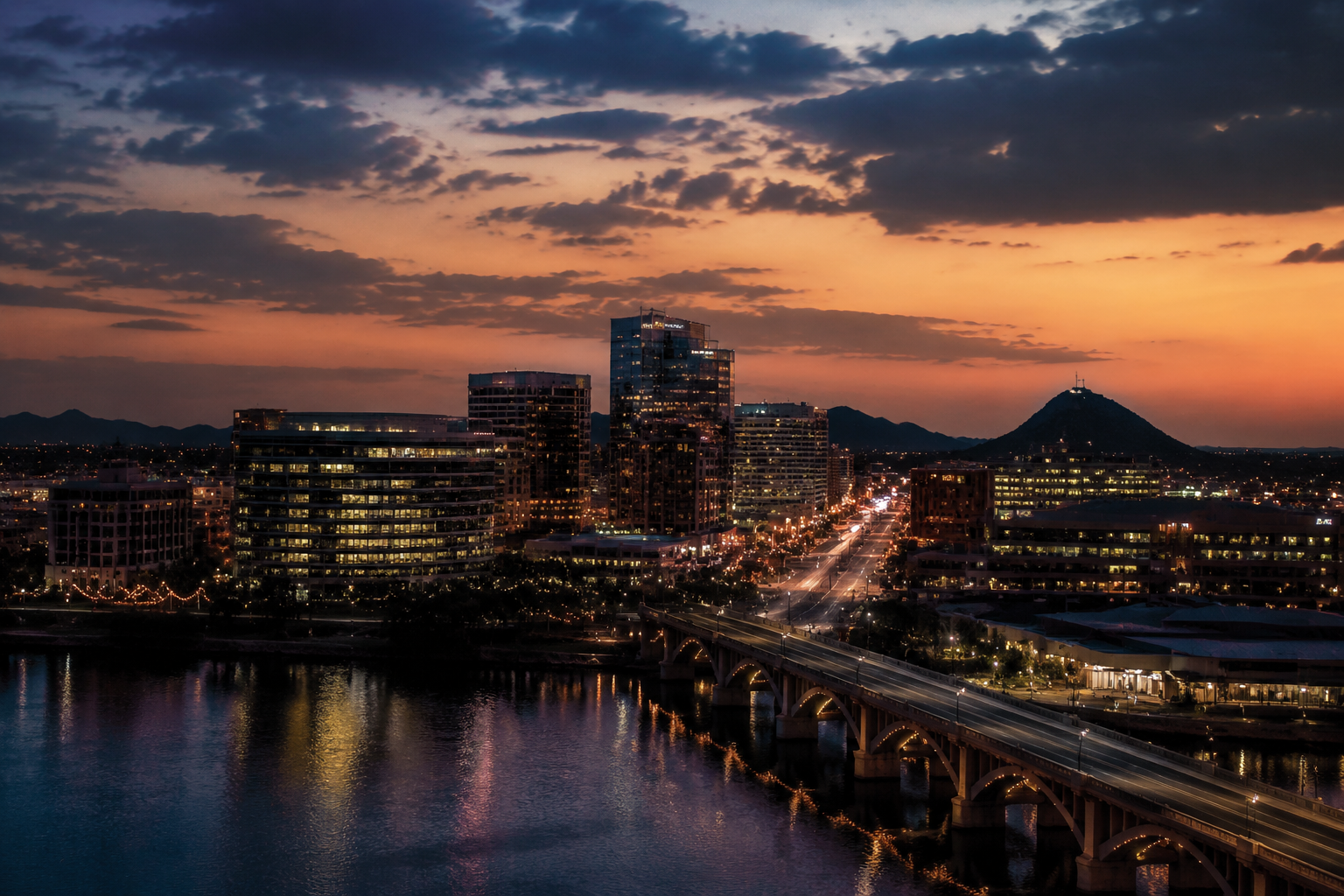 Tempe, Arizona Night Scene — 3Cupid Cuckold Dating in Tempe, Arizona