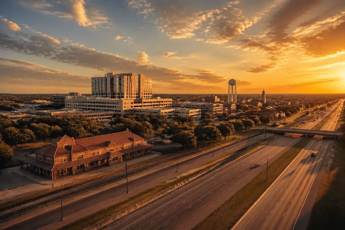 Temple-02-cityscape in Temple, Texas