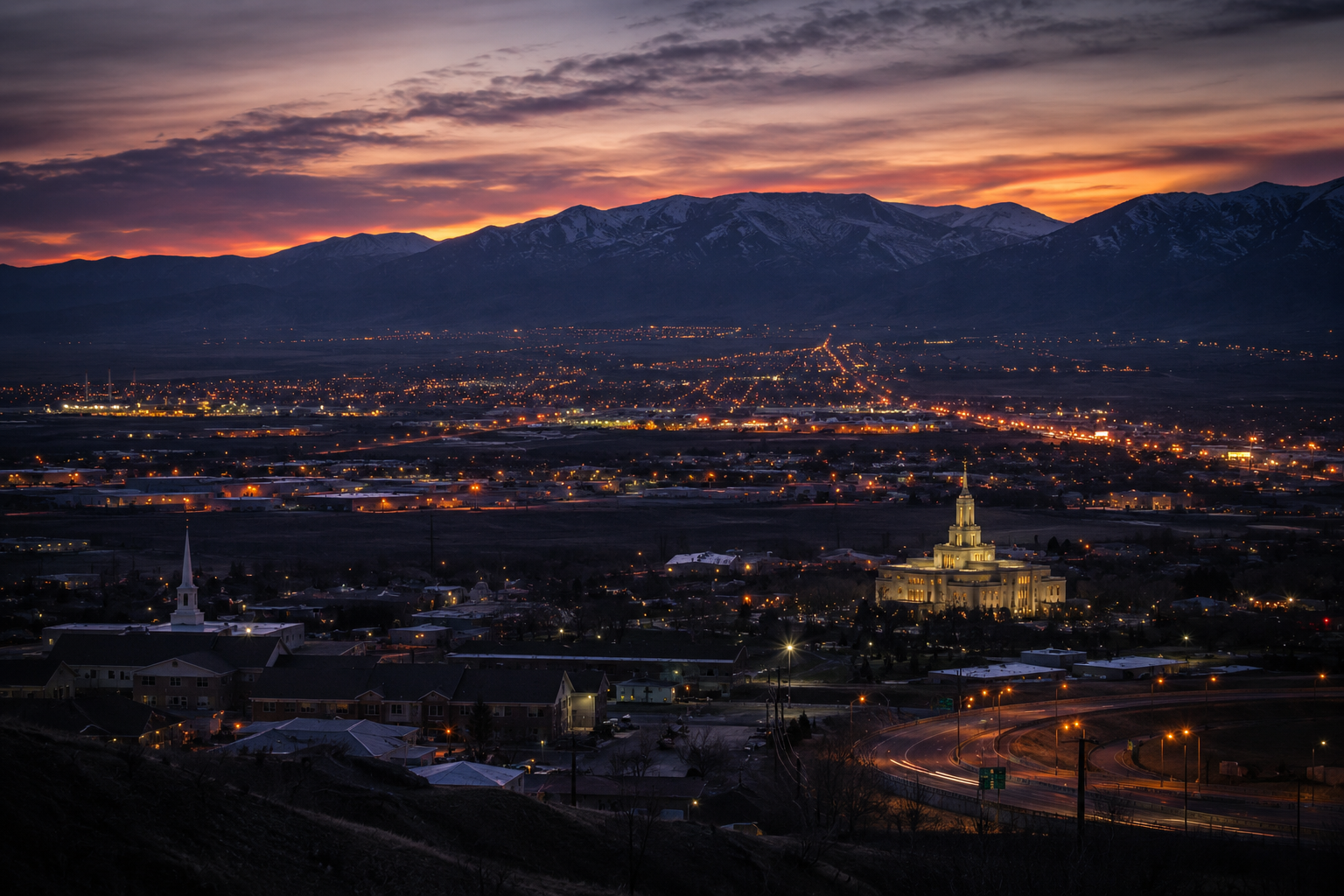 Tooele, Utah Night Scene — 3Cupid Cuckold Dating in Tooele, Utah