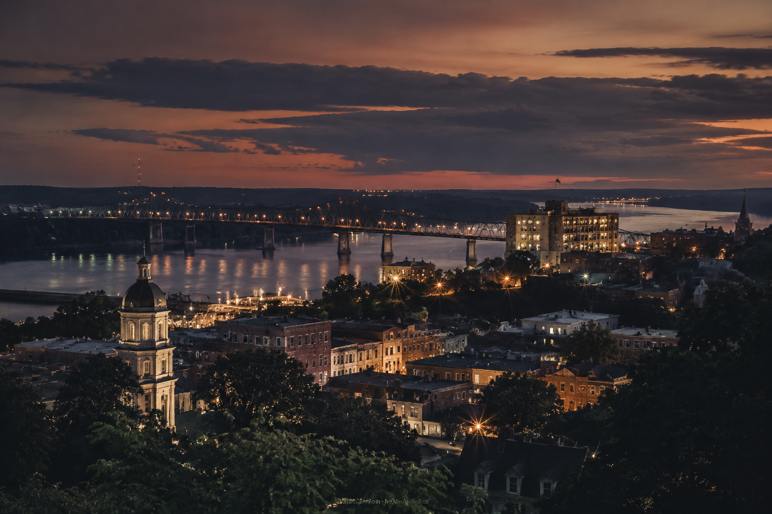Vicksburg, Mississippi Night Scene — 3Cupid Cuckold Dating in Vicksburg, Mississippi