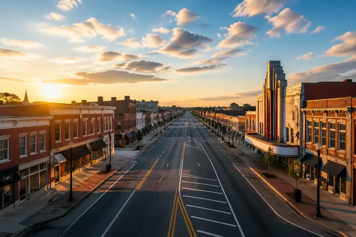 Vineland-02-cityscape in Vineland, New Jersey