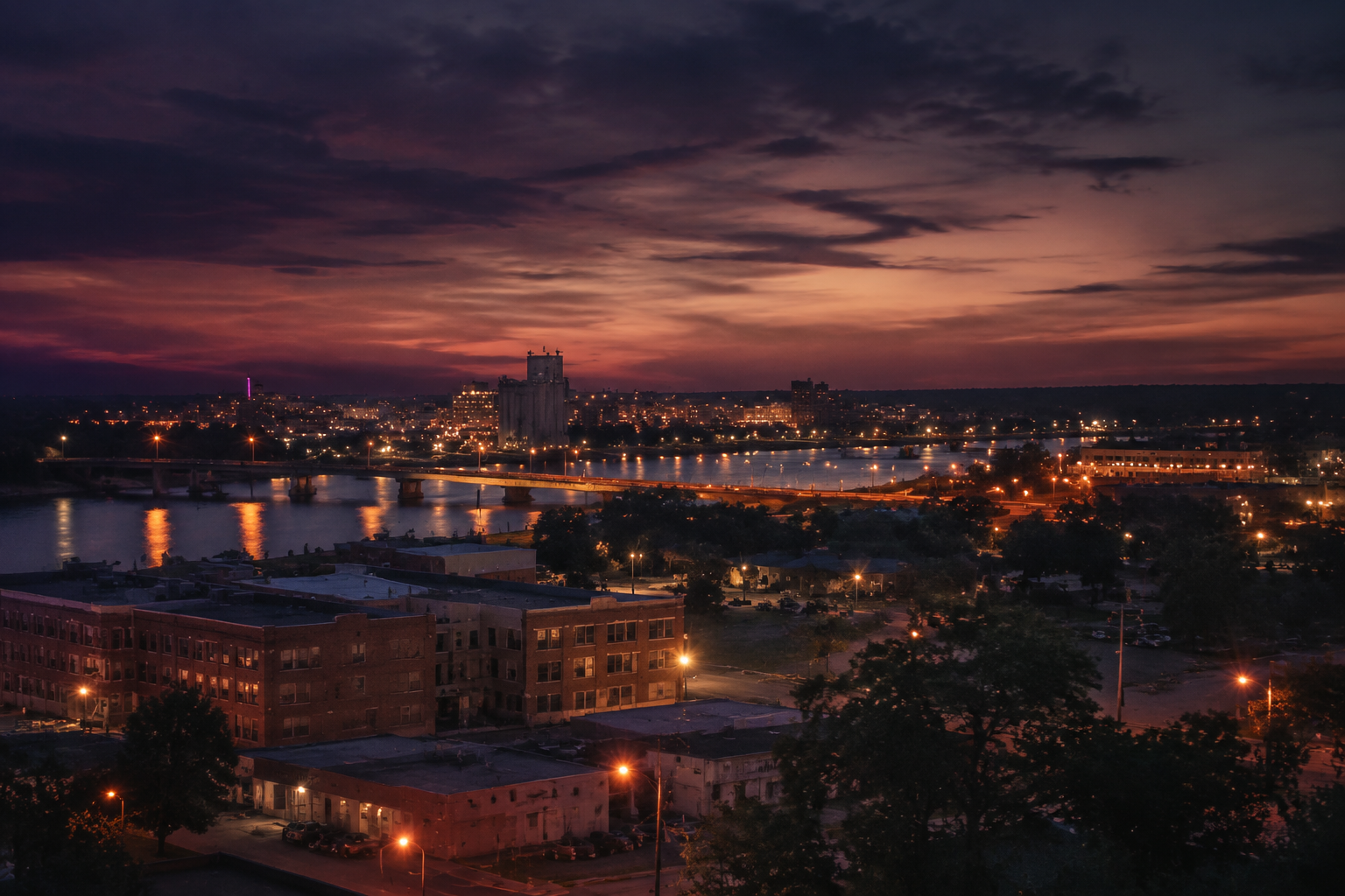 Wahpeton, North Dakota Night Scene — 3Cupid Cuckold Dating in Wahpeton, North Dakota