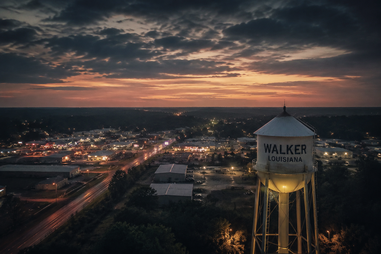 Walker, Louisiana Night Scene — 3Cupid Cuckold Dating in Walker, Louisiana
