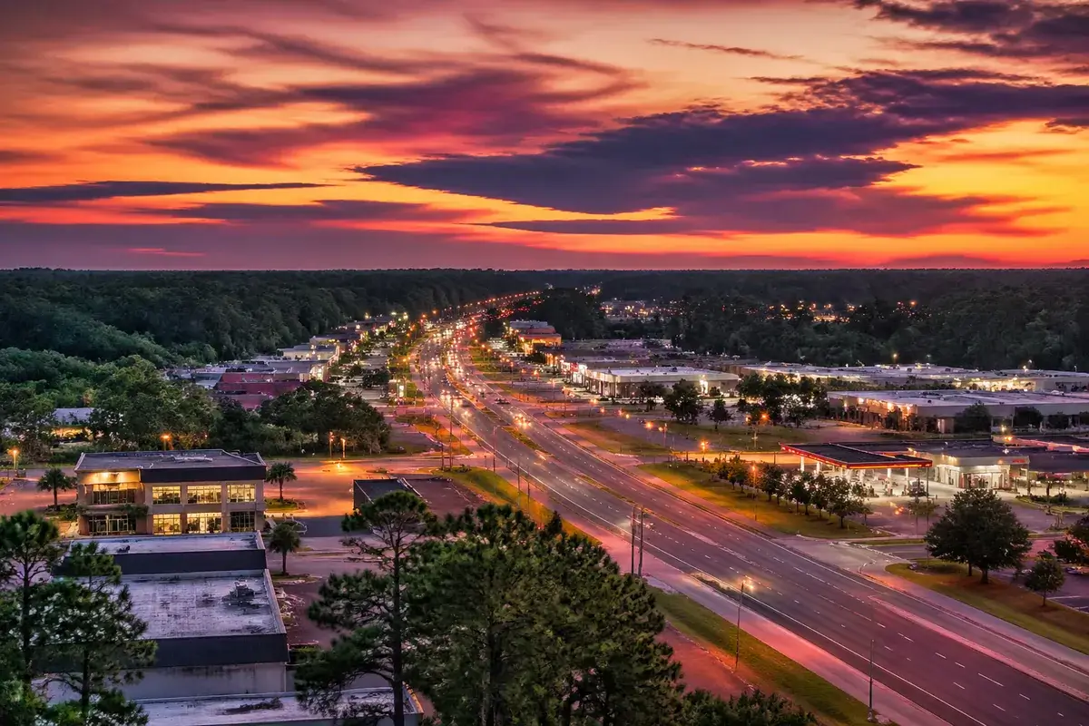 Walker-02-cityscape in Walker, Louisiana