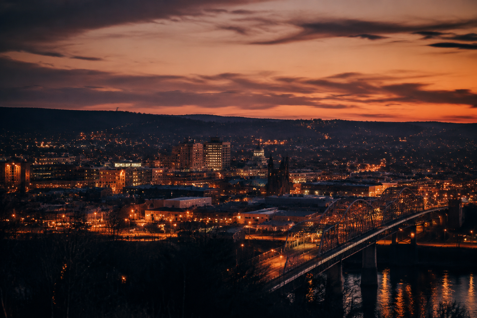 Washington, Pennsylvania Night Scene — 3Cupid Cuckold Dating in Washington, Pennsylvania