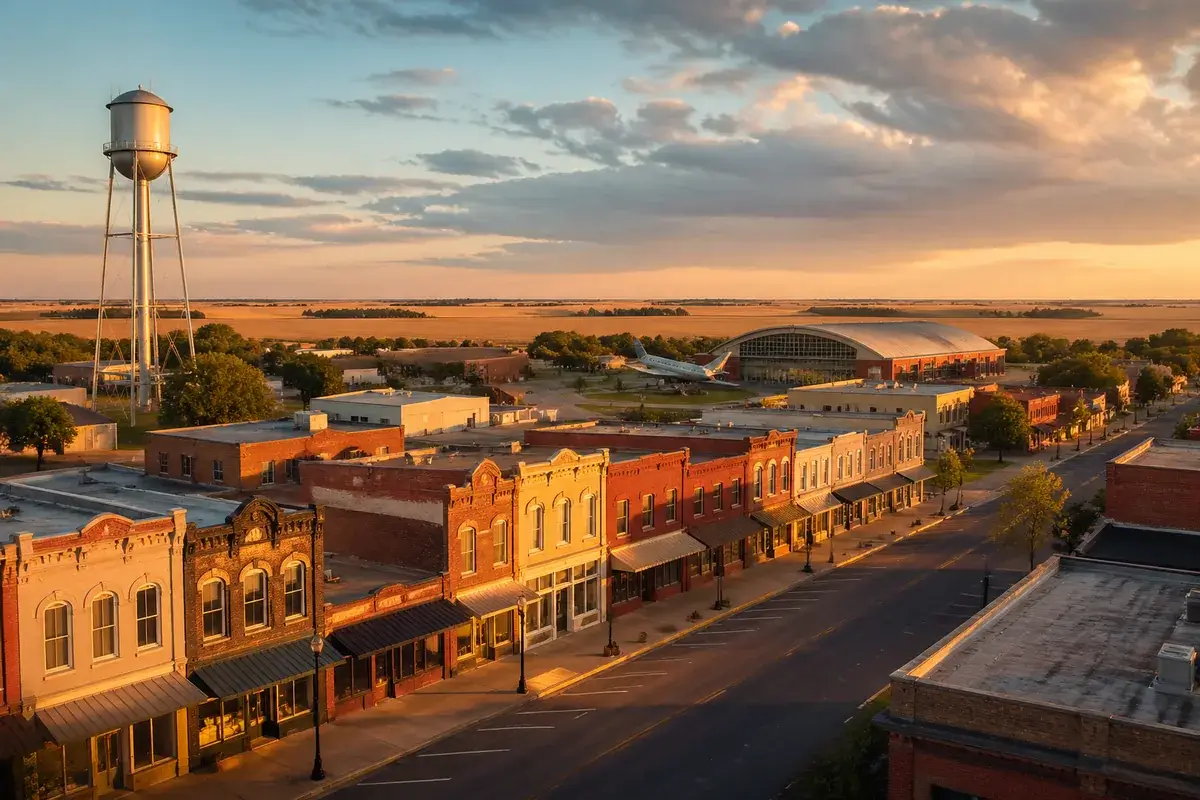 Weatherford-02-cityscape in Weatherford, Oklahoma