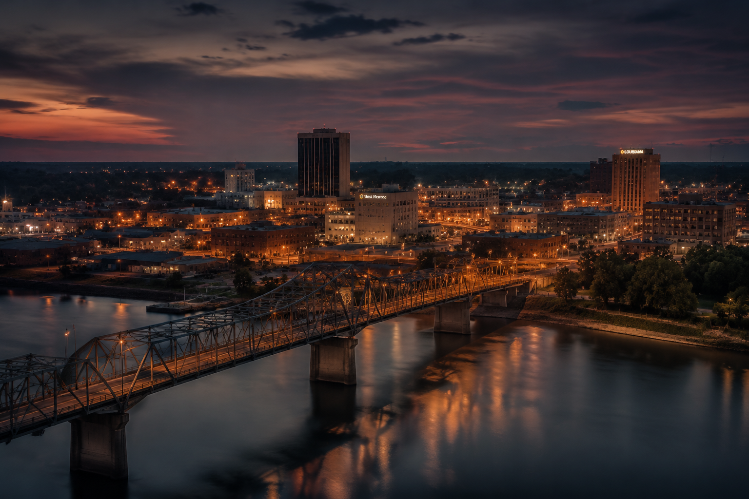 West Monroe, Louisiana Night Scene — 3Cupid Cuckold Dating in West Monroe, Louisiana