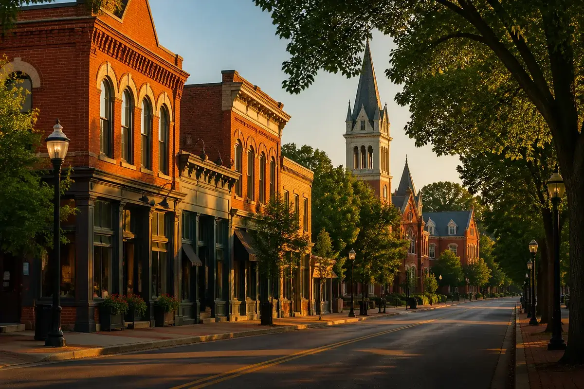 Westerville-02-cityscape in Westerville, Ohio
