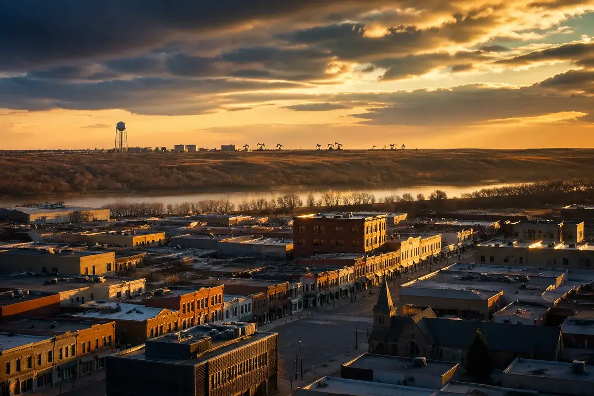 Williston-02-cityscape in Williston, North Dakota