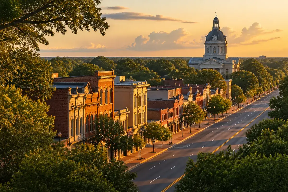 Wilson-02-cityscape in Wilson, North Carolina