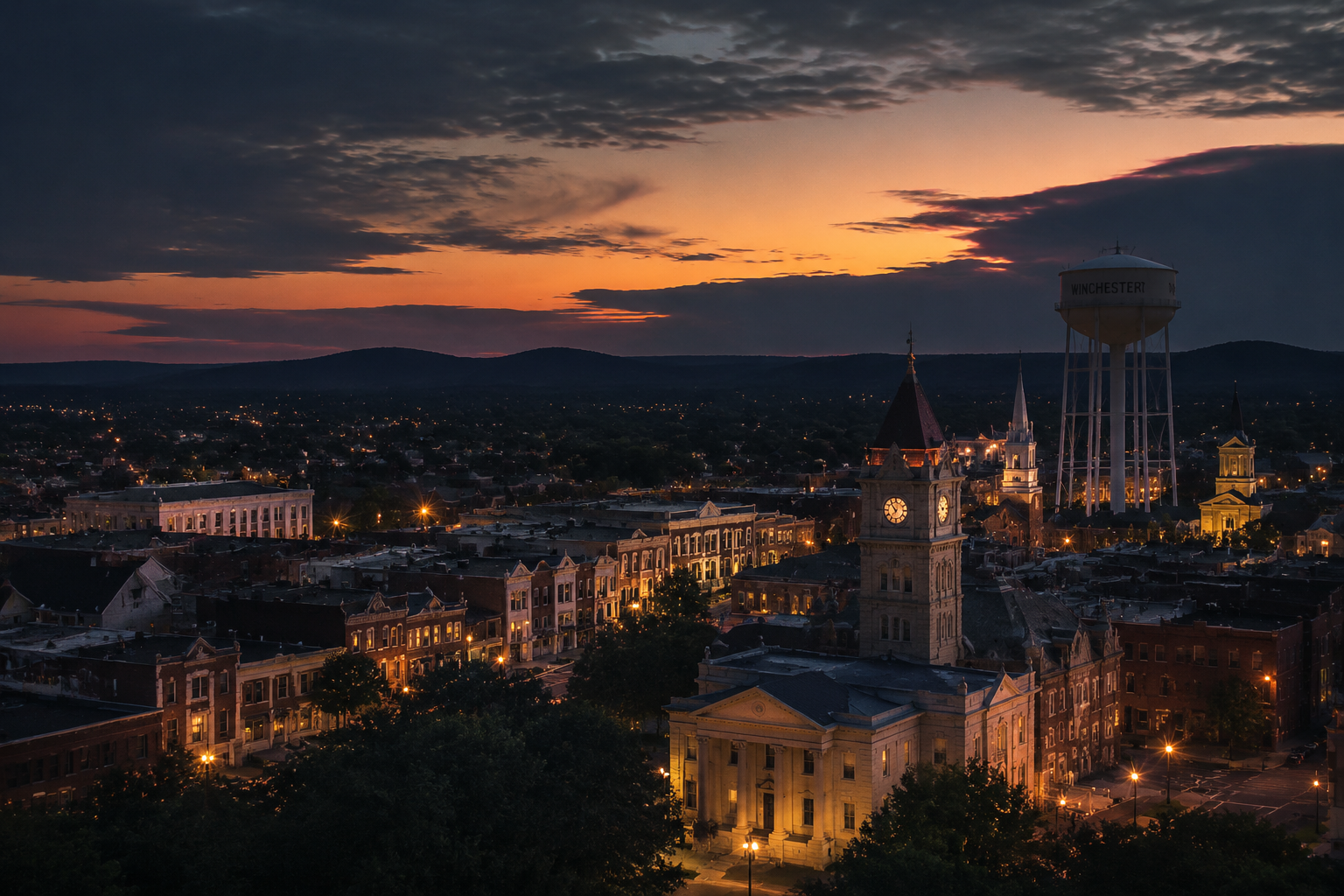 Winchester, Virginia Night Scene — 3Cupid Cuckold Dating in Winchester, Virginia