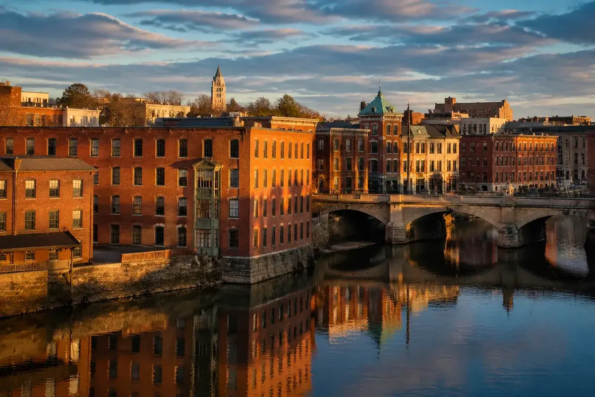 Woonsocket-02-cityscape in Woonsocket, Rhode Island
