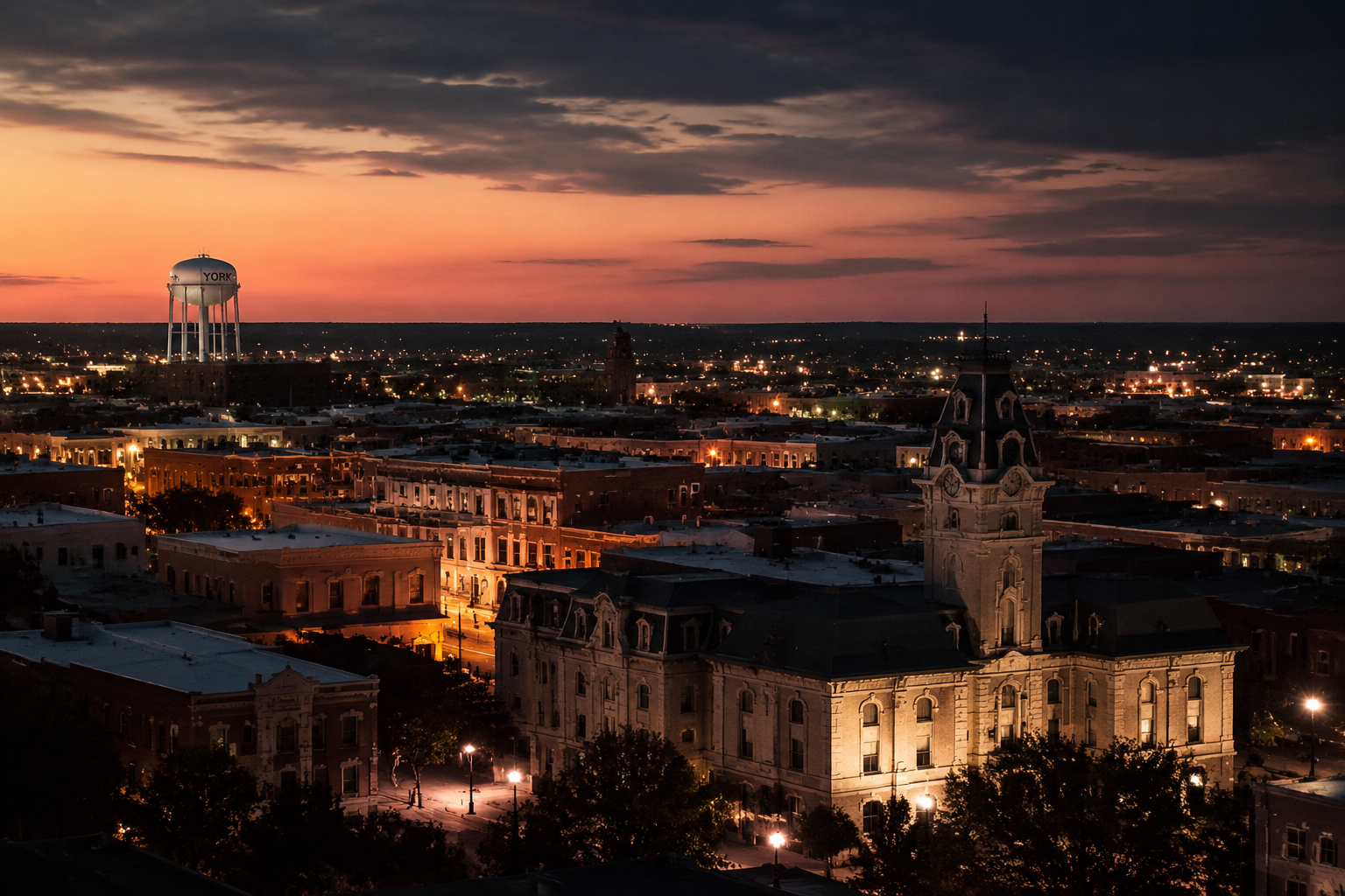 York, South Carolina Night Scene — 3Cupid Cuckold Dating in York, South Carolina