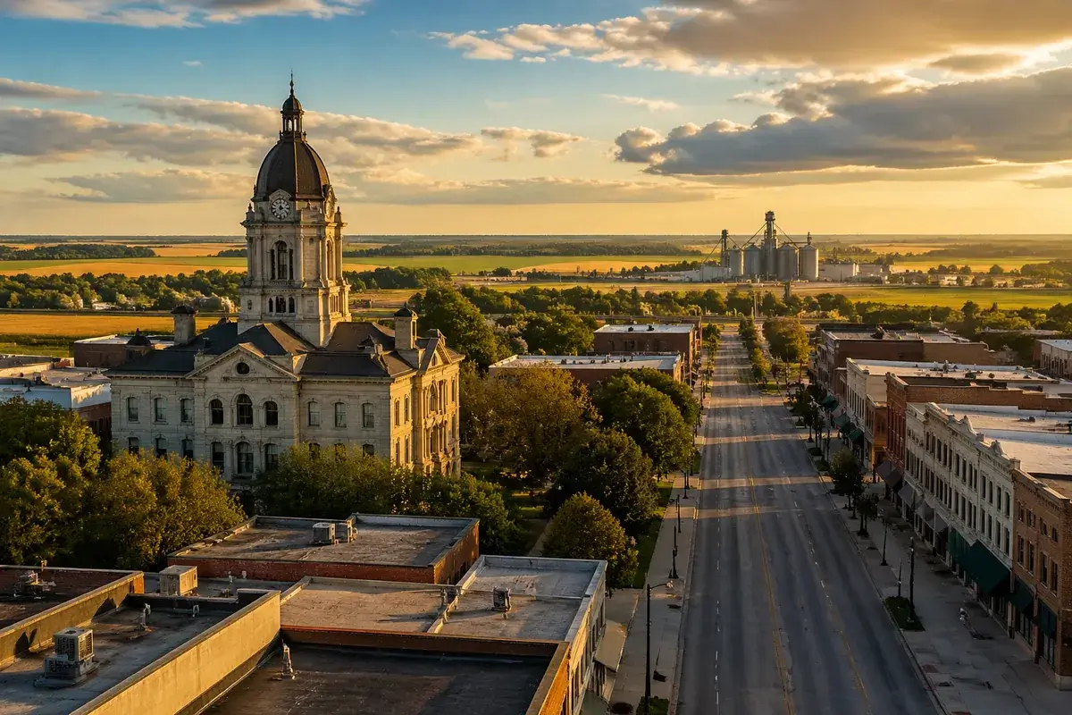 York-02-cityscape in York, Nebraska