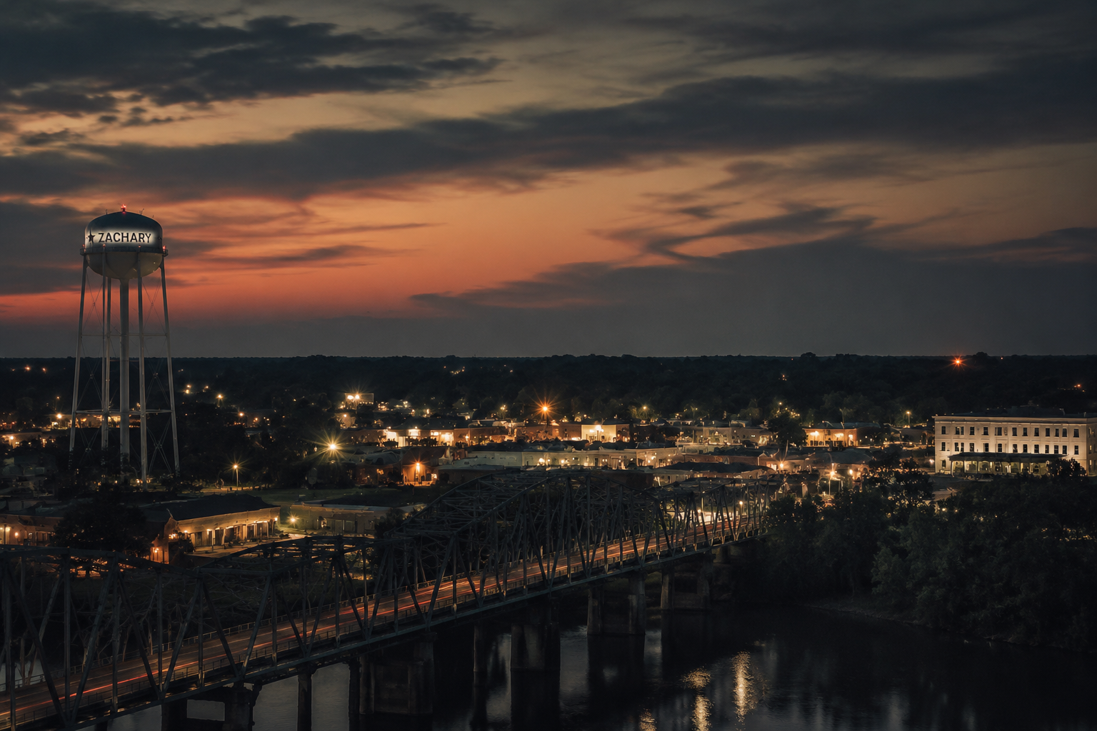 Zachary, Louisiana Night Scene — 3Cupid Cuckold Dating in Zachary, Louisiana