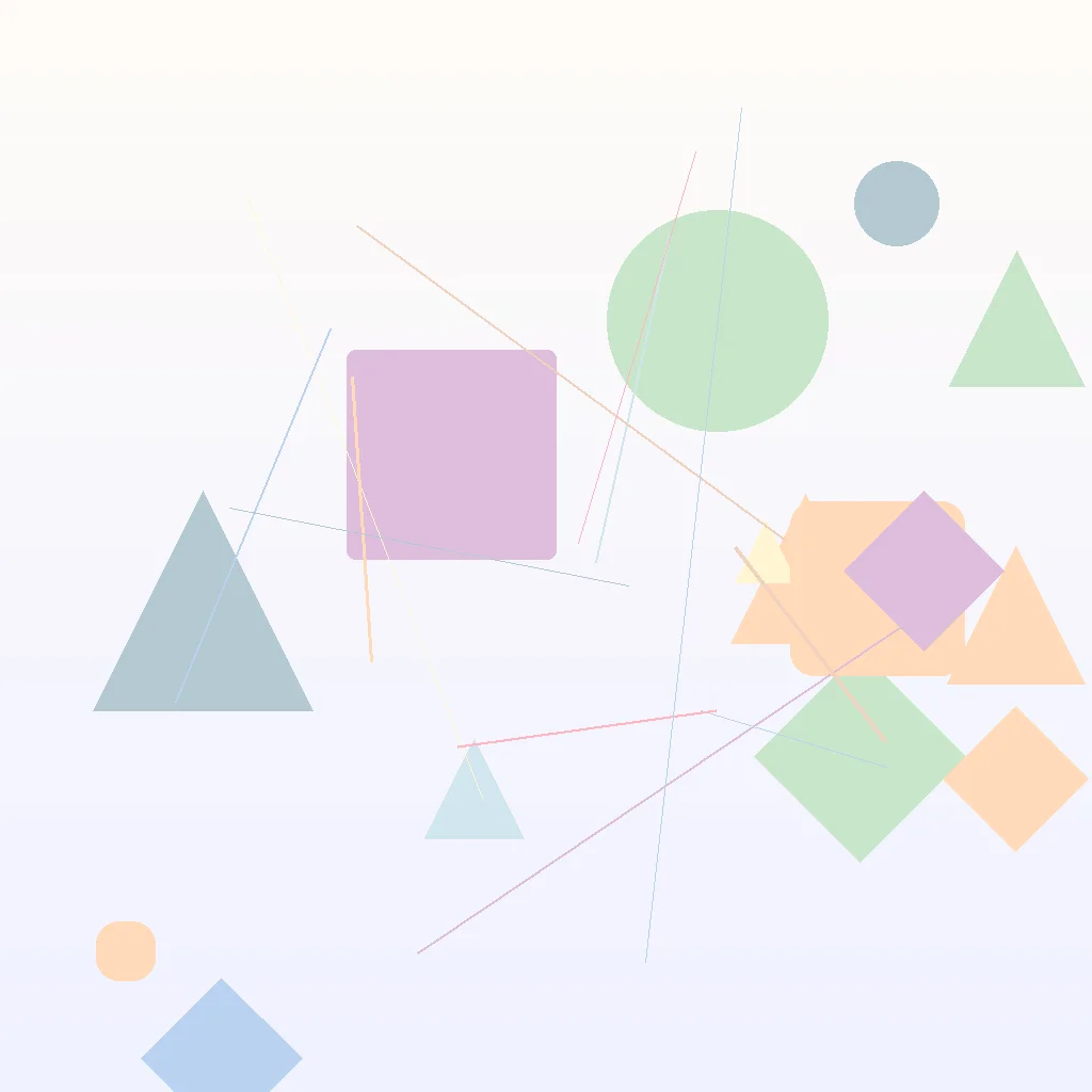 Geometric shield of interlocking triangles representing safety in partner selection
